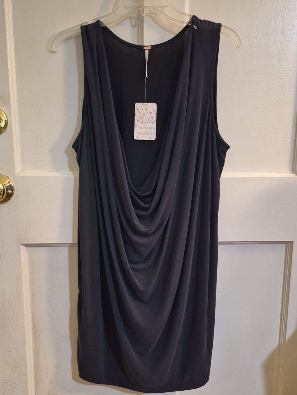 Free People Cowl Tank Mini Dress